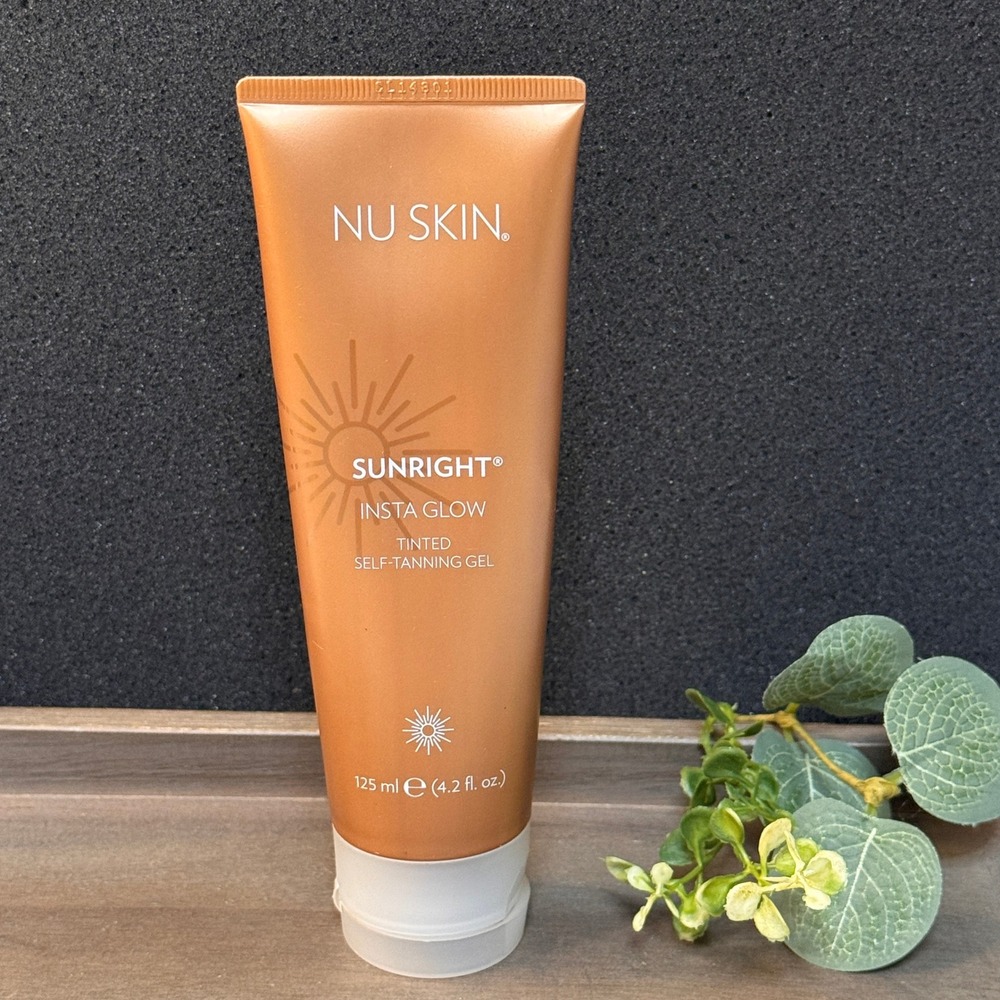 Nu Skin Sunright Insta Glow Tinted Self-Tanning Gel 125ml 4.2 fl oz Bronze Glow
